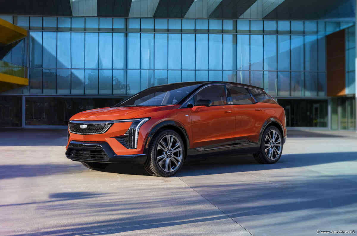 Cadillac to launch two new EVs in UK by end of 2024