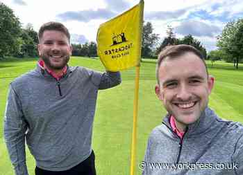 York duo attempt golfing fundraiser in aid of Scope