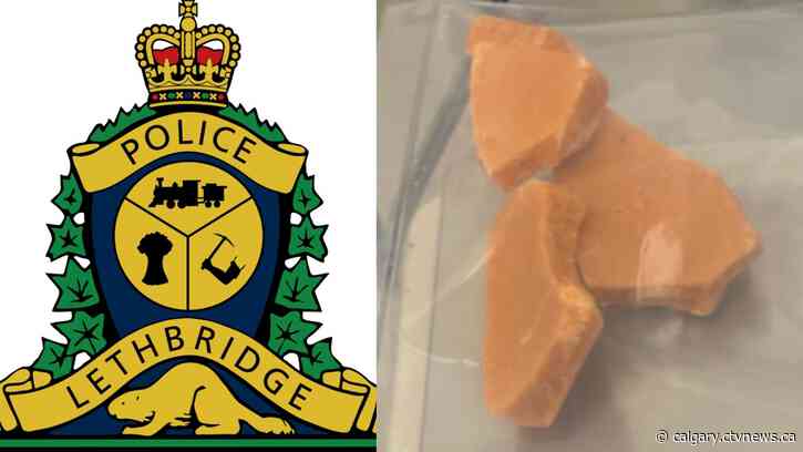 Lethbridge police seize orange fentanyl, found at scene of 'several' deadly overdoses