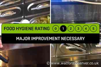 Mr Potato & Ms Pizza, St Albans Road gets 1/5 hygiene rating