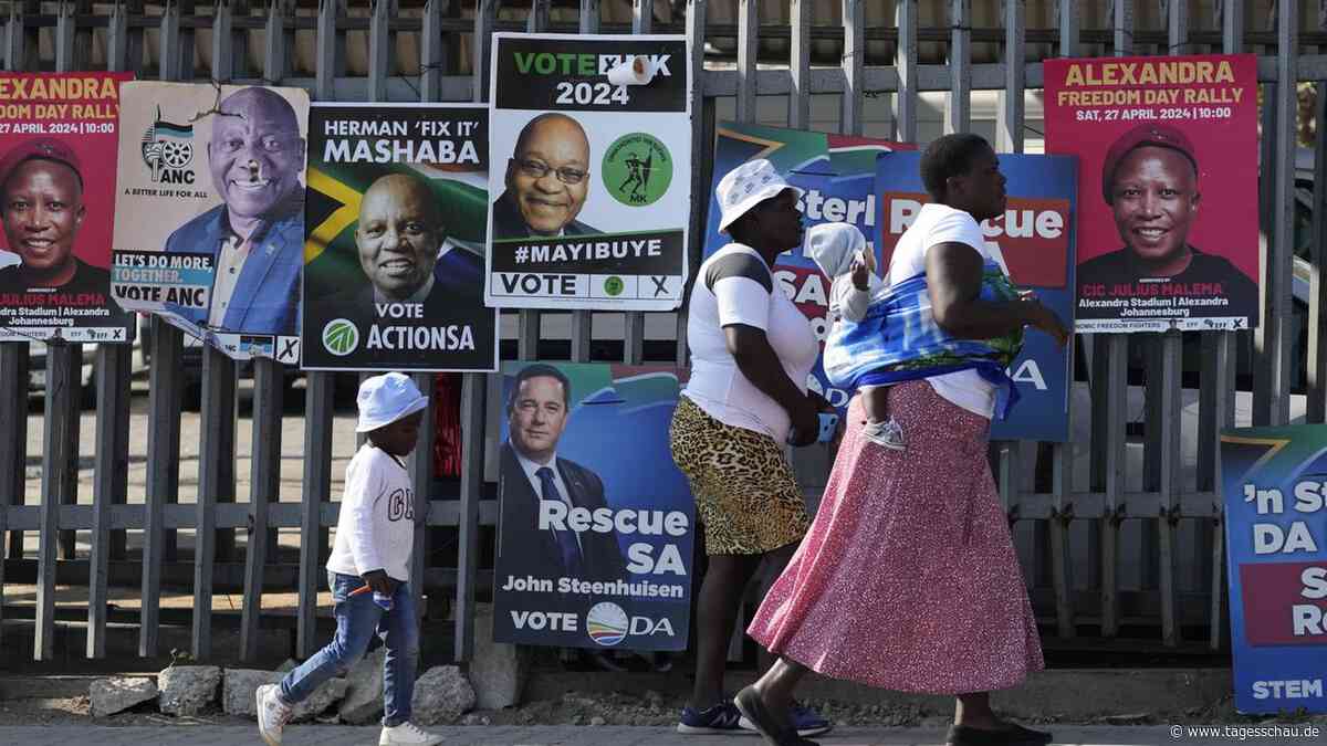 Wahl in Südafrika: ANC droht Verlust der absoluten Mehrheit