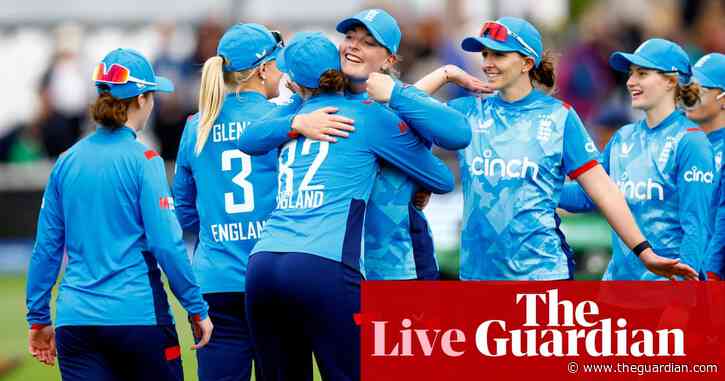 England beat Pakistan by 178 runs in third women’s cricket ODI – live reaction