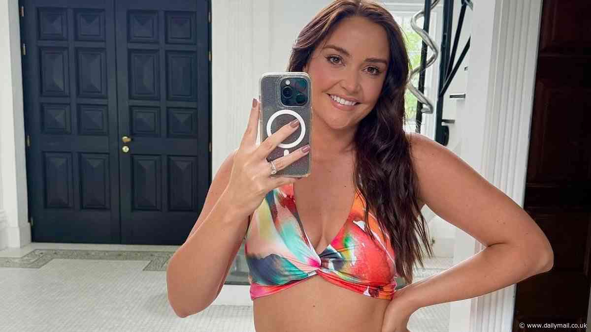 Jacqueline Jossa flaunts her incredible figure as she models a slew of stylish bikinis from her new swimwear collection