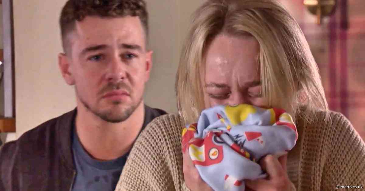 Grieving Leela Dexter kicks Joel out in Hollyoaks after devastating baby loss