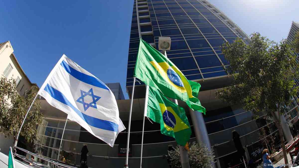 Nahost-Liveblog: ++ Brasilien zieht Botschafter aus Israel ab ++