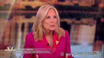 Jill Biden tells The View voters will 'choose good over evil' and back Joe: First lady dismisses dire polls and claims it's Trump who 'can't put a sentence together'