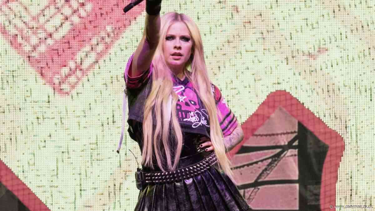 Avril Lavigne is SLAMMED for doing 'bare minimum' on Greatest Hits Tour and is forced to add multiple songs to setlist after complaints from fans
