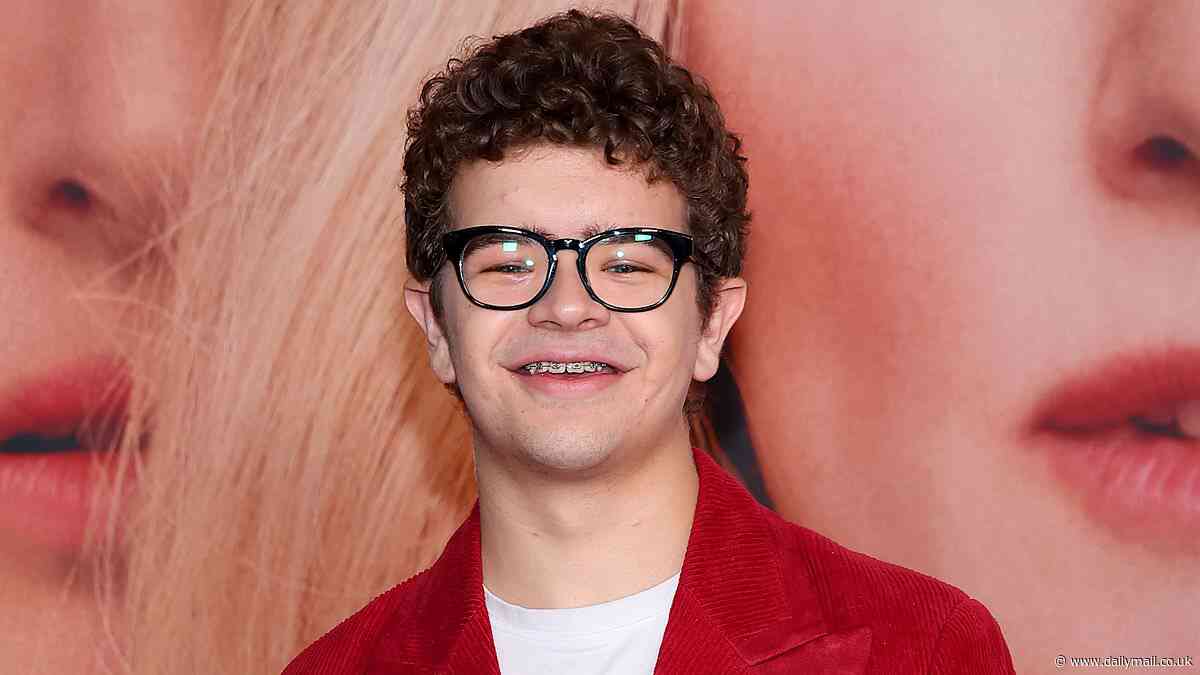 Gaten Matarazzo's 'uncomfortable' encounters with Stranger Things fans include 'a few butt grabs' and a mother in her 40s telling him: 'I've had a crush on you since you were 13'