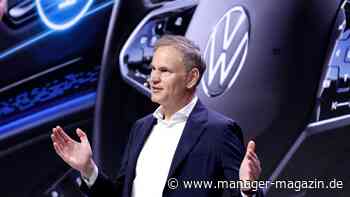 Volkswagen AG Hauptversammlung: Oliver Blume spricht über Billigauto, Aktivisten besetzten ein Dach