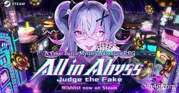 The Texas Holdem adventure RPG "All in Abyss: Judge the Fake" is coming to PC in 2024