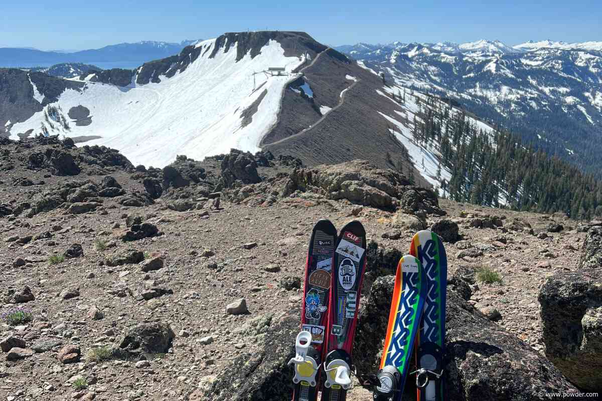 Conquering Palisades Tahoe's 'Three Ps' on Snowblades for Closing Day