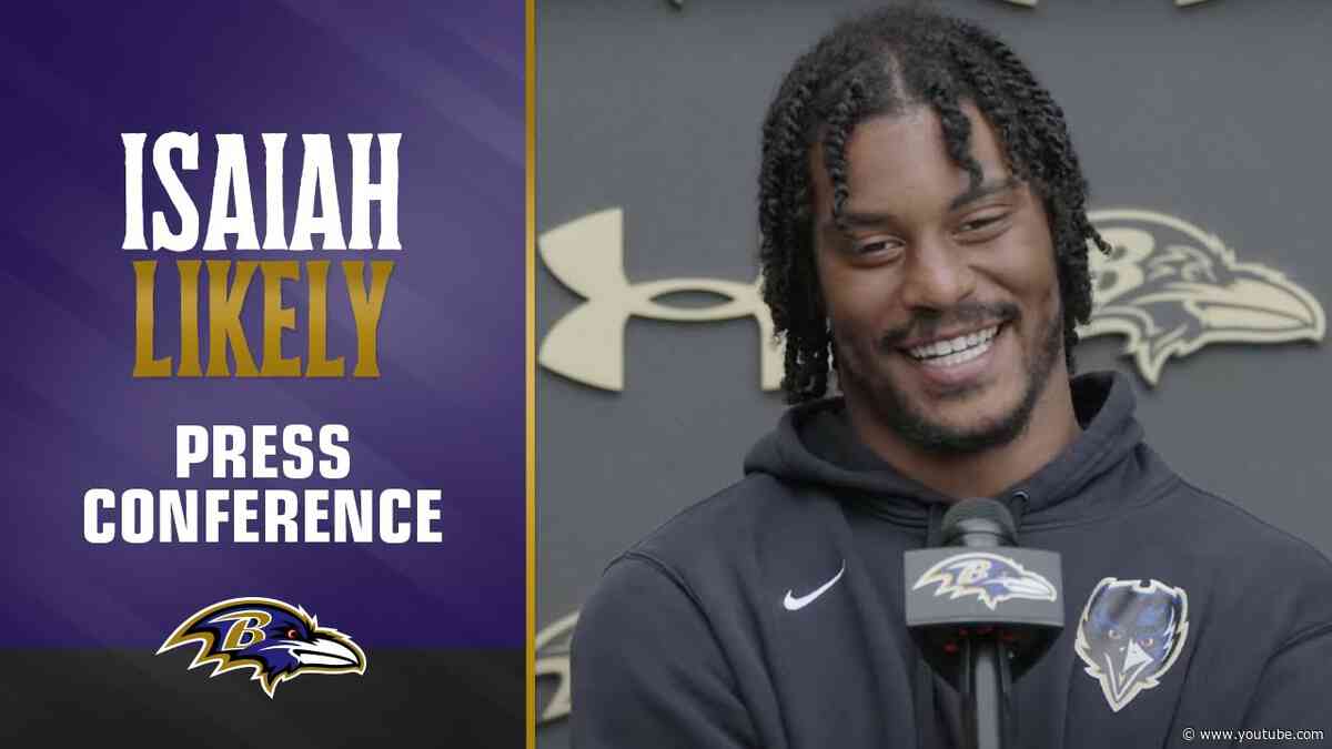 Isaiah Likely on the Explosive Offense Weapons | Baltimore Ravens