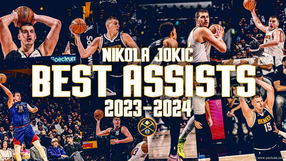 Best of Nikola Jokić: Assists | Full 2023-24 Season 🎥