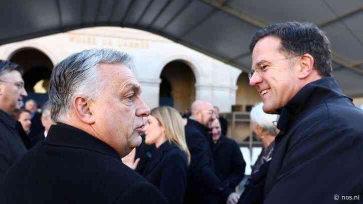 Orbán nog niet overtuigd, maar sluit Rutte als NAVO-topman ook niet uit