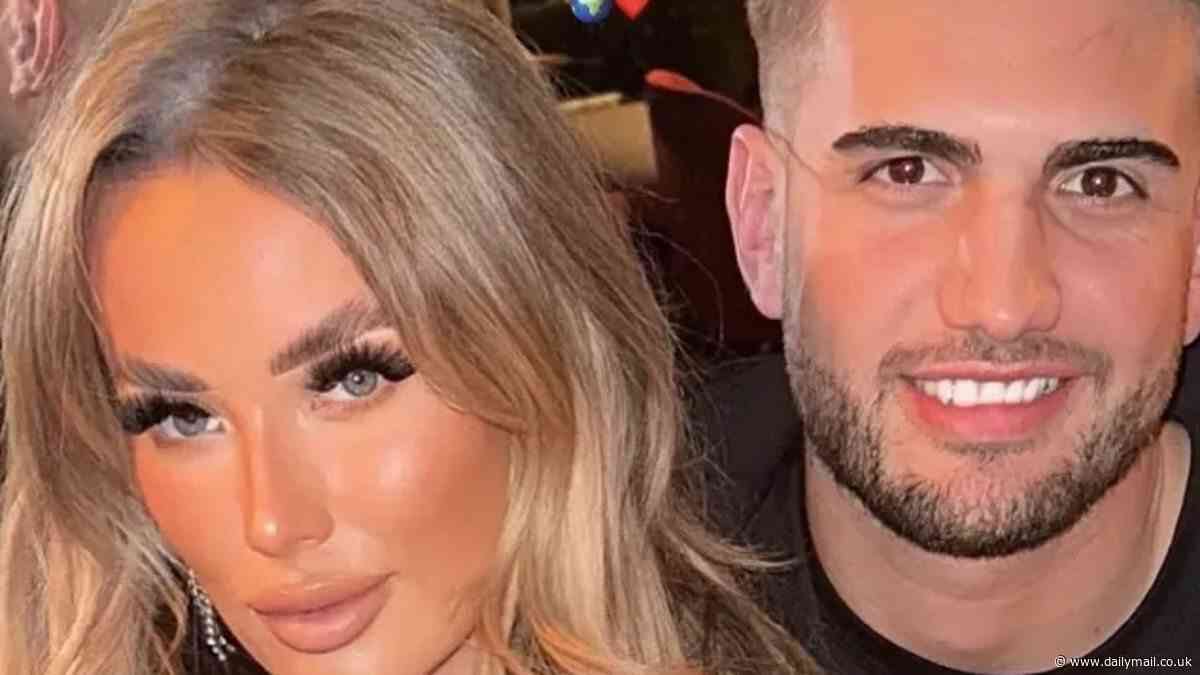 Love Island star Harriett Blackmore told on-off boyfriend she 'loves him' as they spent the night together... just DAYS before she flew to Majorca for ITV dating show