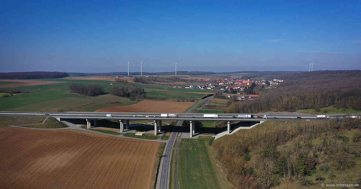 A7 bei Werneck: Vorübergehende Autobahnsperrung wegen Brücken-Teilsprengung am Feiertag