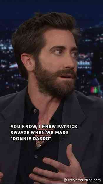 #JakeGyllenhaal reminisces on working with the late great #PatrickSwayze in #DonnieDarko. #RoadHouse