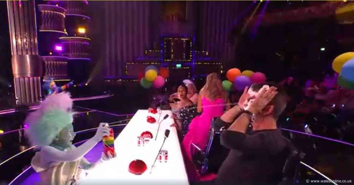 Britain's Got Talent fans in hysterics after Welsh dance troupe targets Simon Cowell