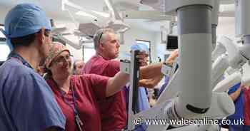 A robot will be used to operate on patients in one part of Wales