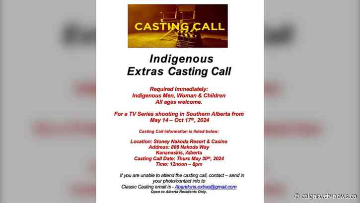 Netflix holding open casting call for Indigenous extras Thursday
