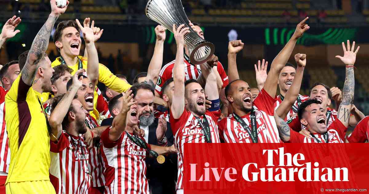 Olympiakos 1-0 Fiorentina: Europa Conference League final – as it happened