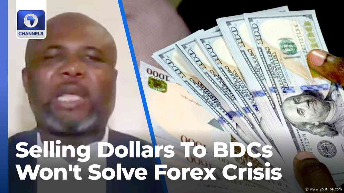Selling Dollars To BDCs Won't Solve Forex Crisis - Economist