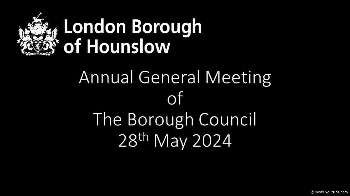Annual General Meeting of The Borough Council 28th May 2024
