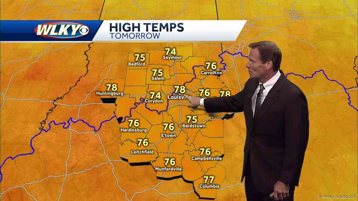 More pleasant late-May weather on the way
