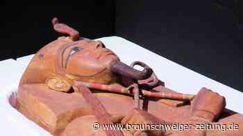 Archäologen finden Sarkophag-Teil von berühmtem Pharao