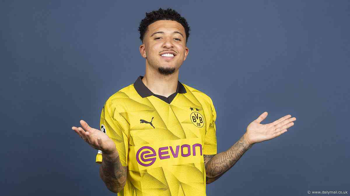 How Jadon Sancho got his swagger back: United outcast is a hero at Dortmund where he's a dressing room DJ, a gym junkie and his No 10 shirt flies off the shelves