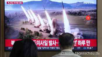 Nordkorea testet mindestens zehn Raketen