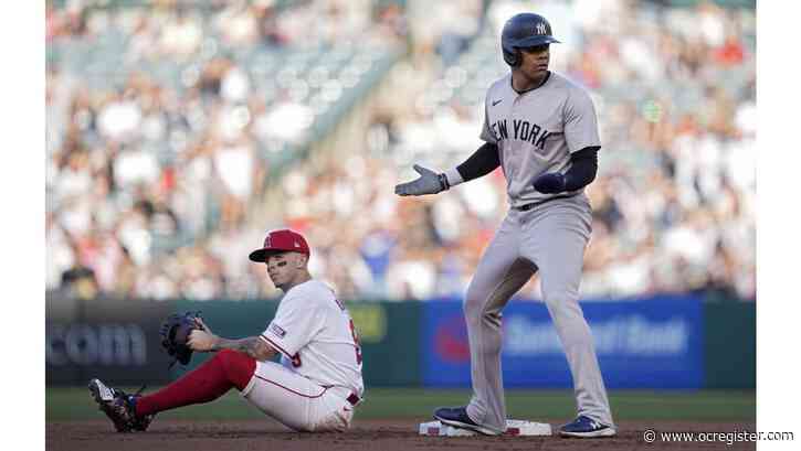 Angels drop another tight home game against Luis Gil, Yankees