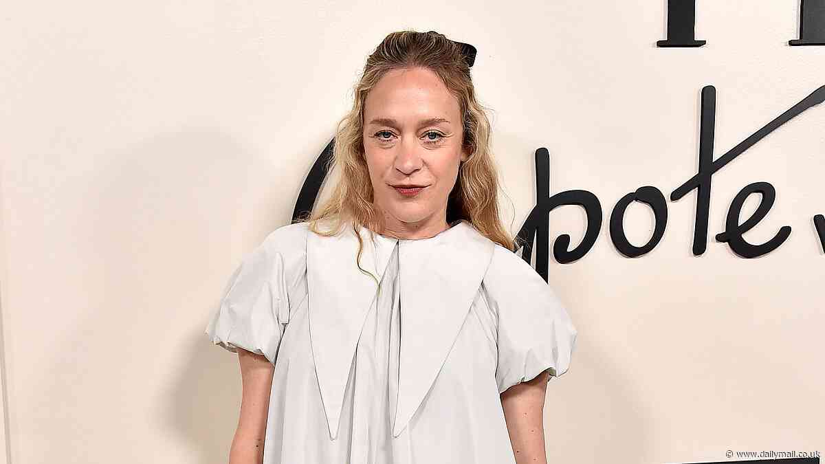 Chloe Sevigny puts on leggy display in a billowy white babydoll dress at Feud: Capote vs. The Swans event in LA - amid fierce chatter over THAT Kim Kardashian Variety sit-down