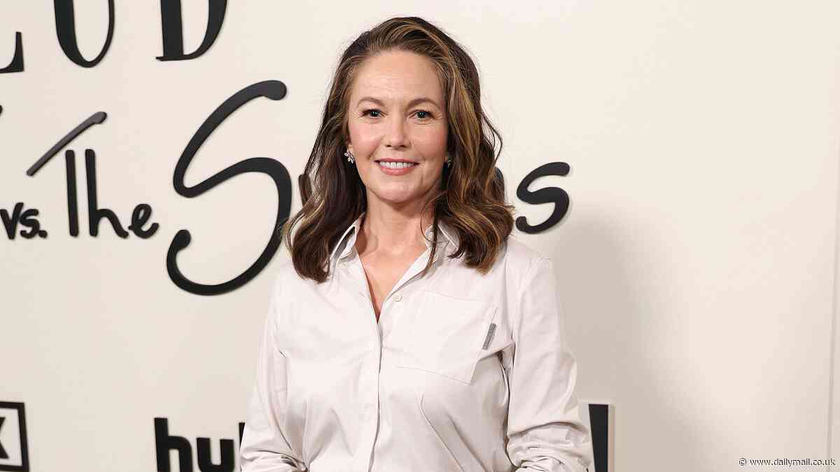 Diane Lane easily defies her 59 years while reuniting with her fellow 'Swans' at FYC red carpet event in LA for Feud