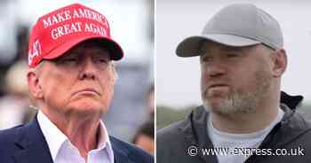 Wayne Rooney describes surreal round of golf with Donald Trump including snipers in boats