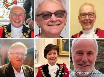 Herefordshire's six new city and market town mayors named