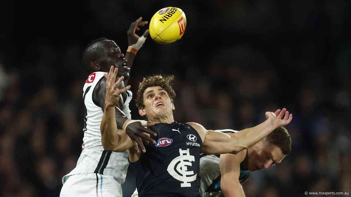 LIVE AFL: Power, Blues meet in crucial clash of contenders with key ramifications