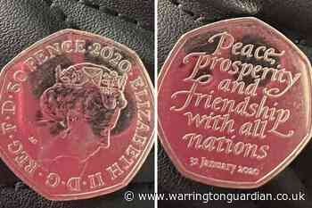 Warrington resident selling 50p coin for a whopping £7,000