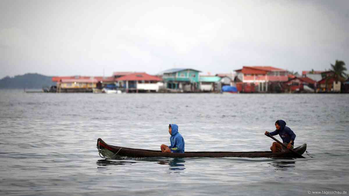 Bewohner verlassen vom Klimawandel bedrohte Insel in Panama