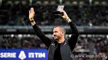 Juventus, Italy legend Bonucci confirms retirement