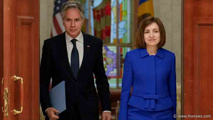 Blinken pledges $135 million in aid to Moldova to fight Russian influence