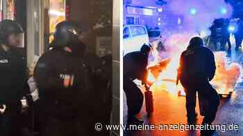 Palästina-Demo in Berlin eskaliert: Polizist prügelt gezielt auf Demonstranten ein