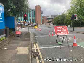 Bolton Town Centre road closed due to emergency work