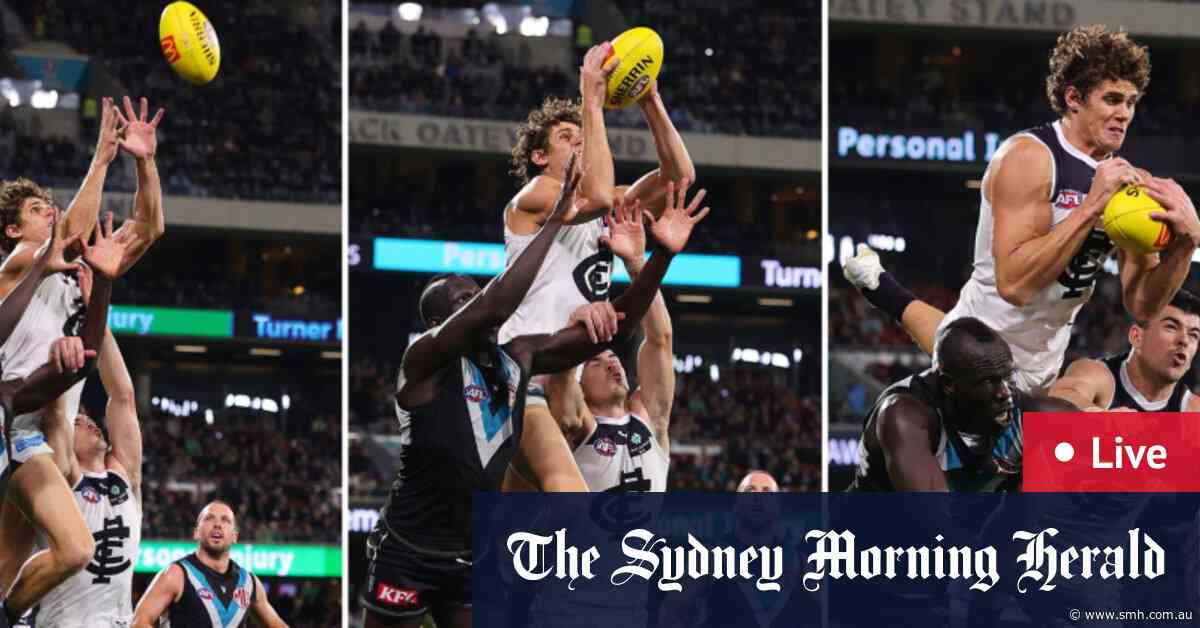 AFL round 12: Rampaging Blues sink Port and bury the curse of Adelaide Oval