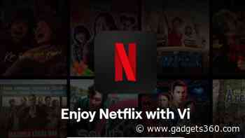 Vodafone Idea (Vi) Introduces Prepaid Plans With Free Nexflix Subscription: See Price, Validity