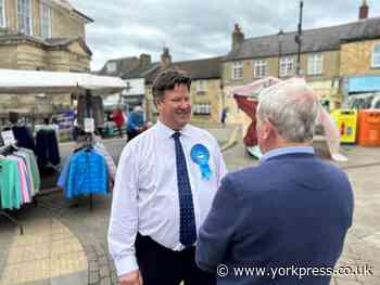 Tory Sir Alec Shelbrooke stands in Wetherby and Easingwold