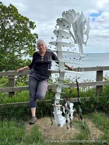 Giant seahorse structure installed on coast for seagrass