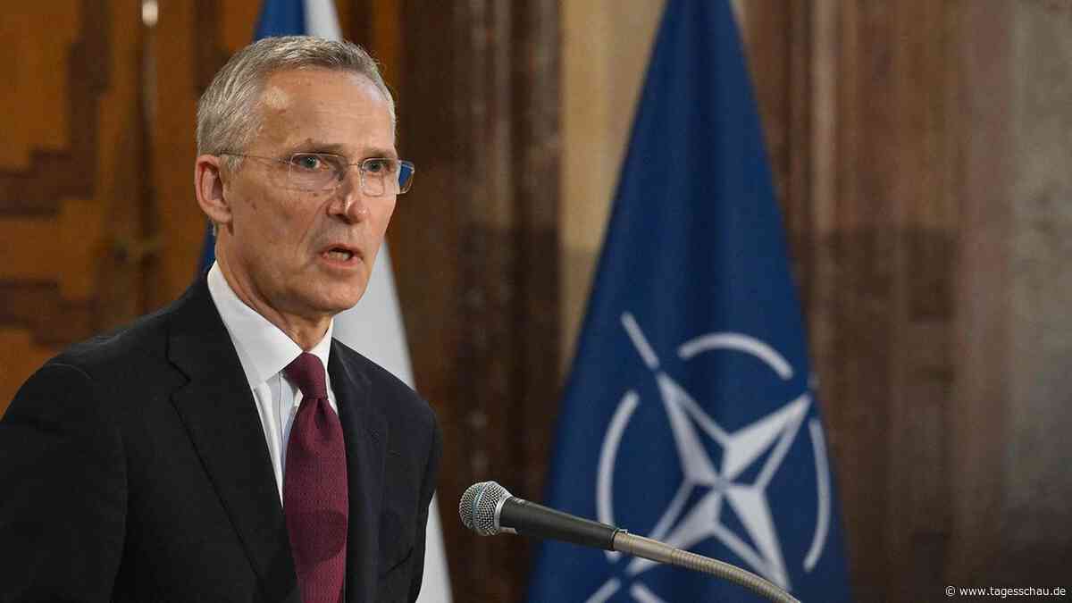 NATO-Generalsekretär fordert mehr Waffenlieferungen an Ukraine