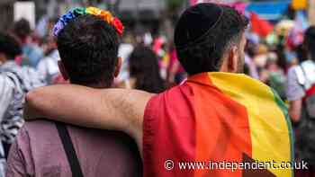 Watch again: Families of hostages lead Jerusalem’s Pride parade