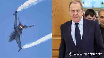 F16-Kampfjets erzürnen Kreml: Putin-Scherge droht mit atomarer Reaktion